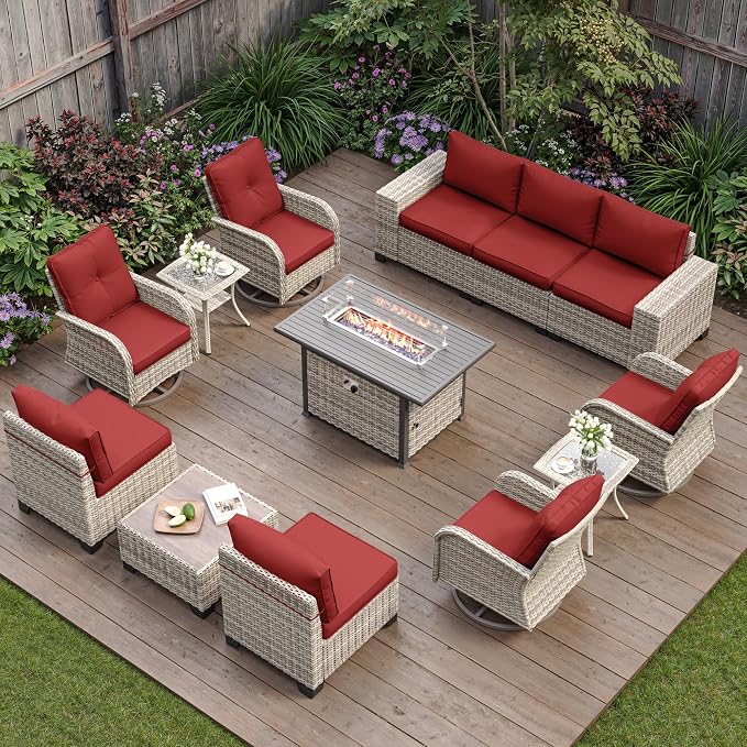 13-Piece Outdoor Patio Furniture Set by MuphyersPatioFurniture