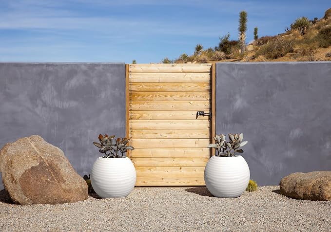 Veradek Strata Series Sphere Round Planter - Image 4