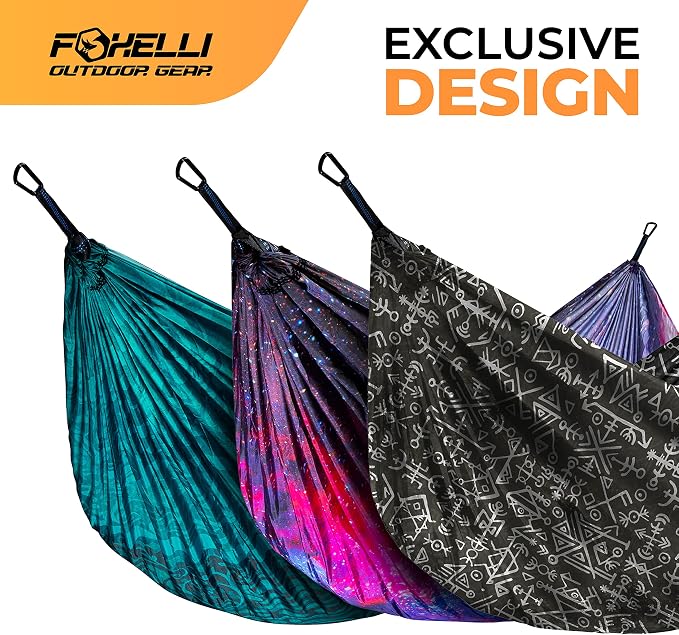 Foxelli Camping Hammock – Ultralight Hammock - Image 6