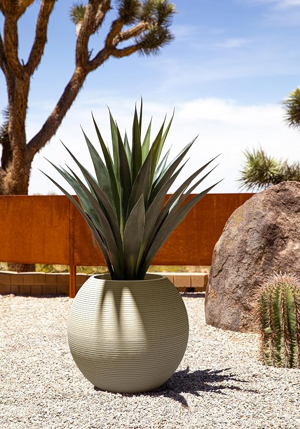 Veradek Strata Series Sphere Round Planter - Image 4