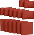 14 Pcs Outdoor Cushion Covers Patio Cushion Slipcovers Replacement Splash Proof by Pakunoda
