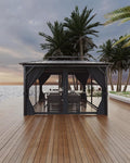 GarveeLife Hardtop Gazebo 10 ft x12 ft by GarveeLife