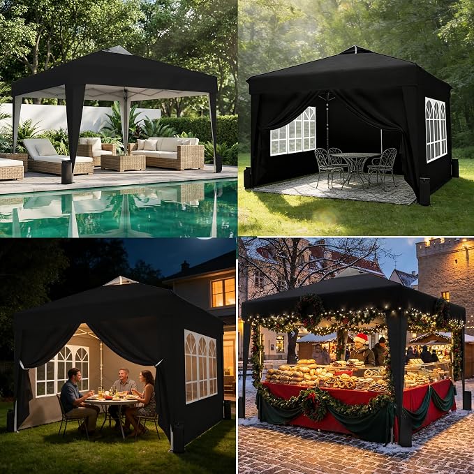 SANWAY 10x10 Pop Up Canopy Tent - Image 9