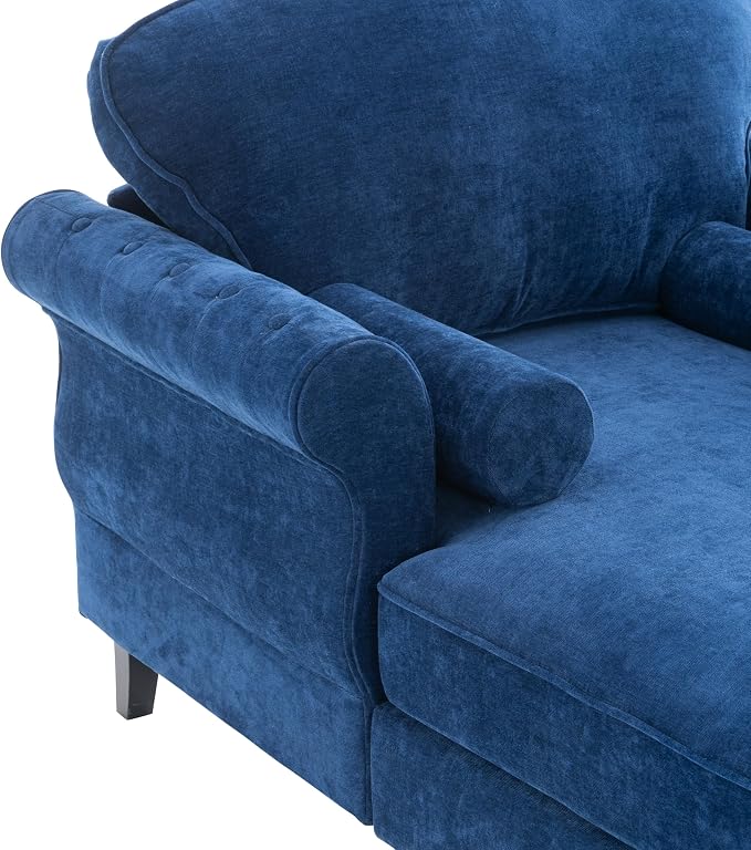 Chenille Recliner Sofa Chair - Image 6