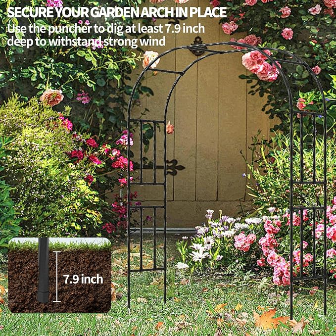 Garden Arch Trellis, Trellis Arch - Image 7