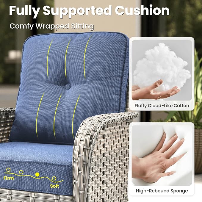 ovios 9-Piece Patio Furniture Set - Image 7