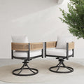 Grand patio Outdoor Dining Chair Set of 2, 2 Pieces Patio Dining Chairs by GrandPatio