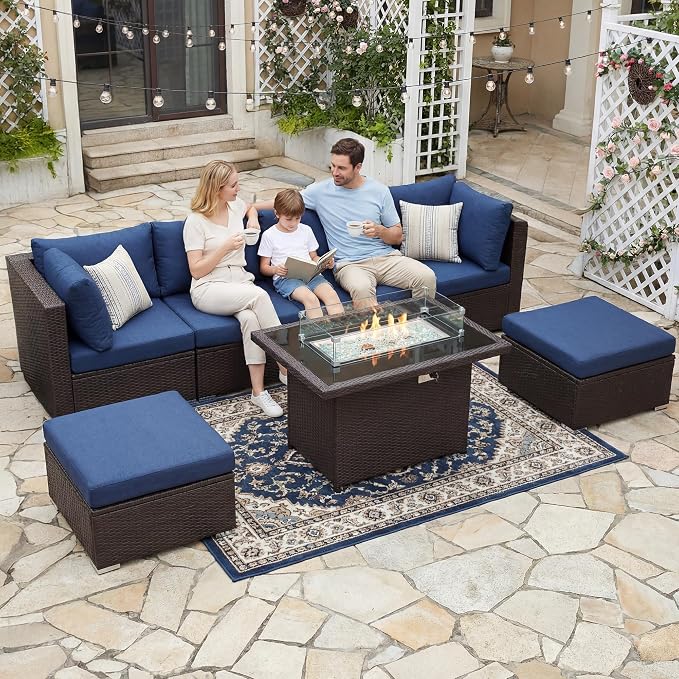 NICESOUL 7 Pcs Patio Conversation Set - Image 2