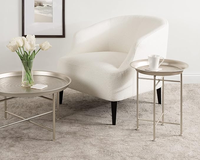 Kate and Laurel Mahdavi Modern Coffee Table, Unique Coffee Table - Image 8