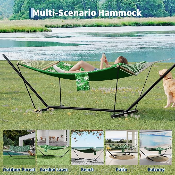 Portable 2 Person Double Hammock - Image 8