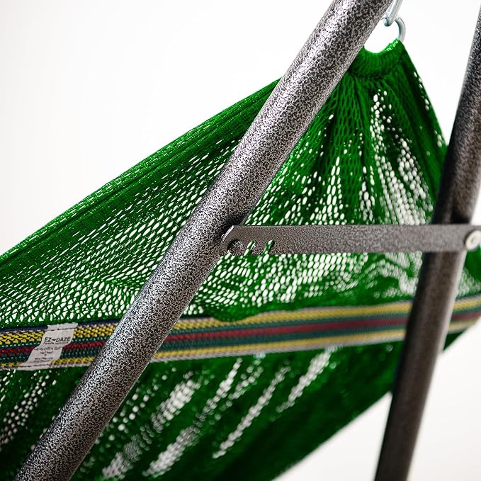 Best Home Fashion Hammock with Collapsible Steel Stand 450 lbs Capacity & - Image 4