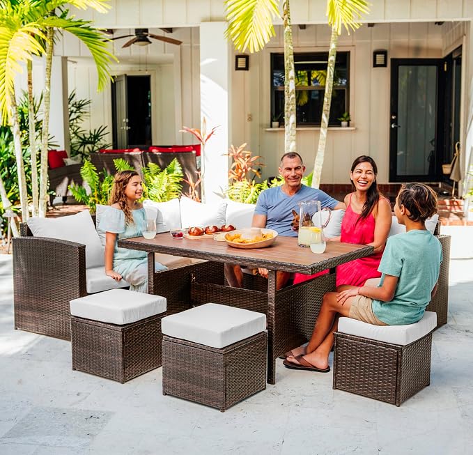 Nestl Wicker Outdoor Furniture Set - Image 8