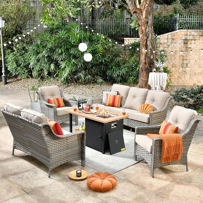 HOOOWOOO 5 Piece Patio Set - Image 8