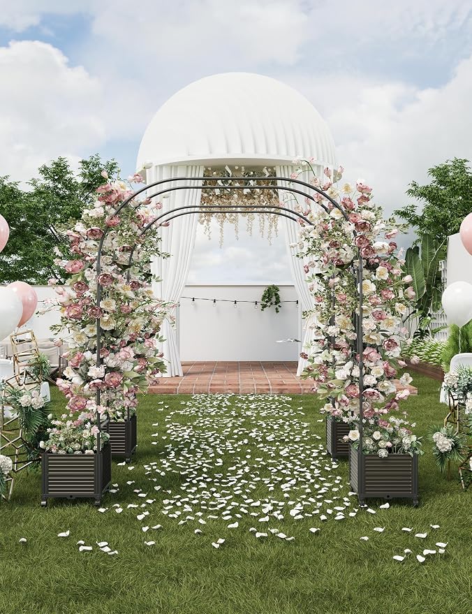94.5 Inch Garden Arch Trellis - Image 6