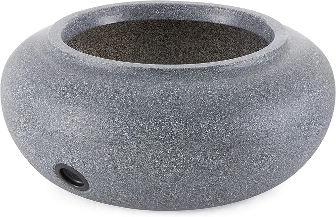 HC Companies Versatile 21 Inch Round Natural Decorative Plastic Outdoor Garden by TheHCCompanies