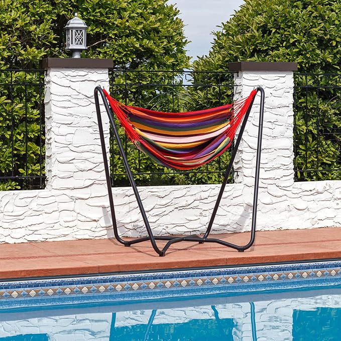 Sunnydaze Hanging Hammock Chair - Image 4