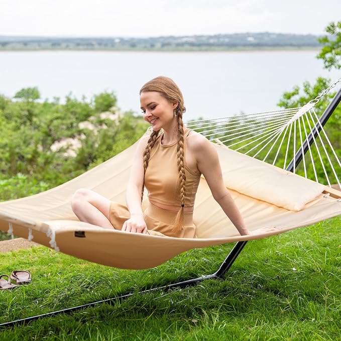 SUNCREAT Double Outdoor Hammock - Image 2