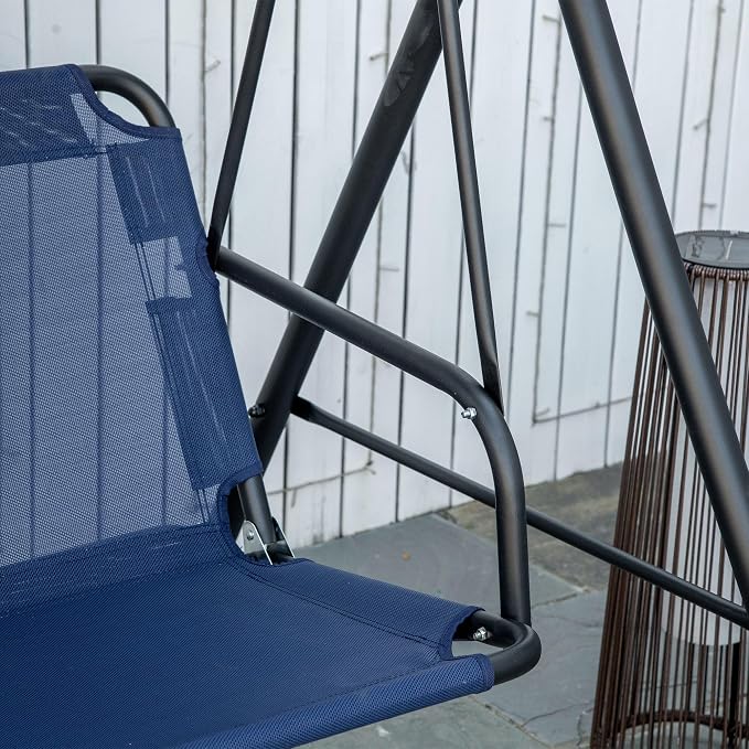 Outsunny 3-Person Porch Swing - Image 9