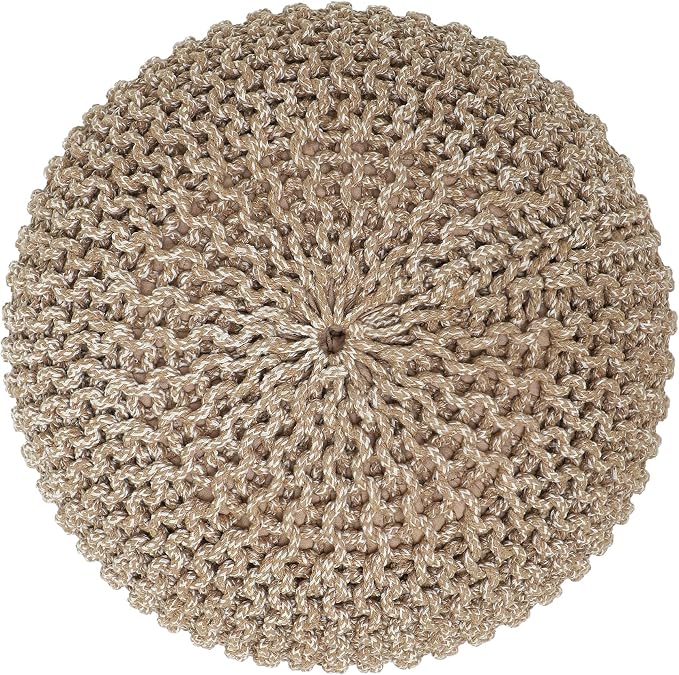 REDEARTH · Round Pouf Ottoman - Image 6