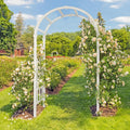 VINGLI Vinyl Garden Arbor, PVC Wedding Arch by VINGLI