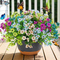Faux Artificial Plants Flowers for Outdoor Planters Spring Summer Decor 16 by JAKY-Global