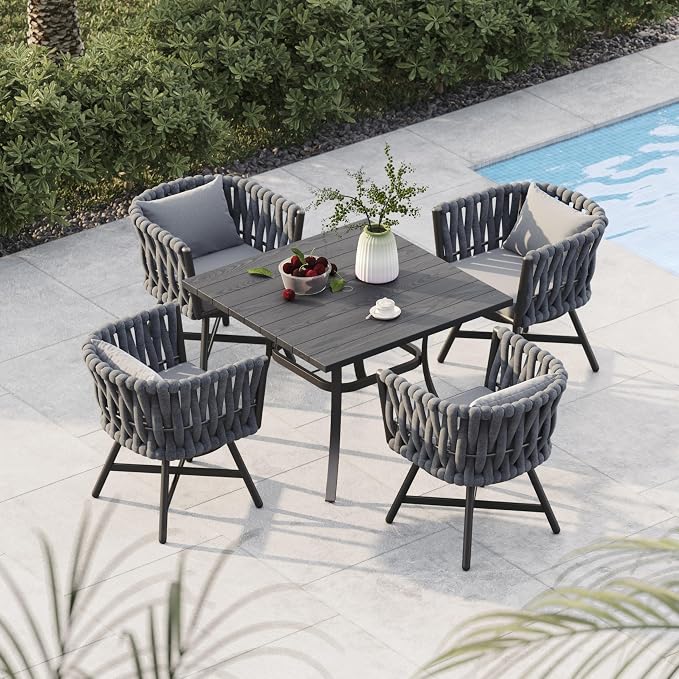 Grand patio 5-Piece Outdoor Dining Set by GrandPatio