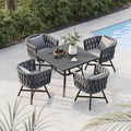 Grand patio 5-Piece Outdoor Dining Set by GrandPatio