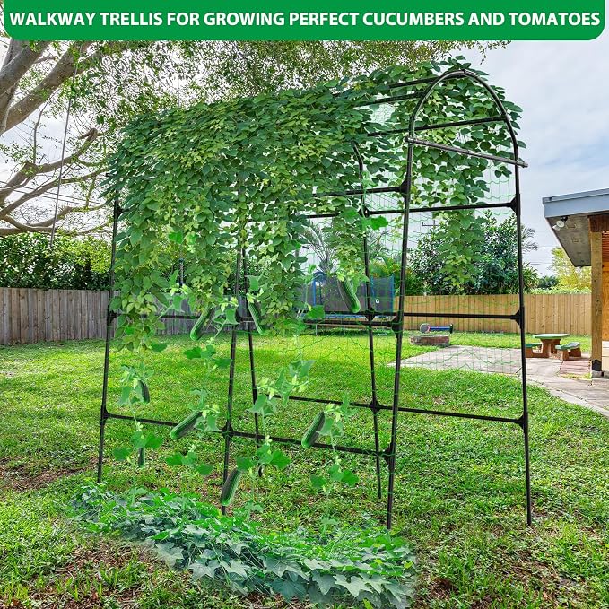 Garden Trellis Arch for Climbing Plants Outdoor - Image 5