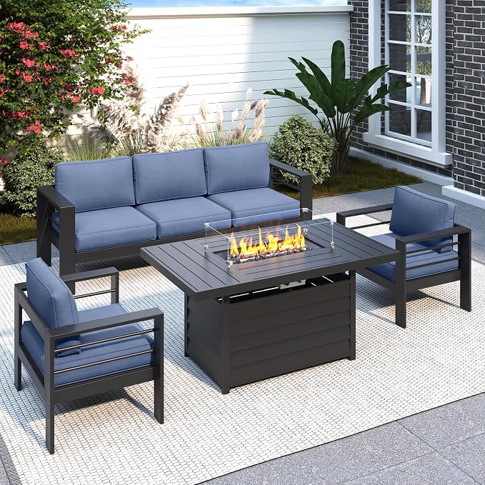 Solaste Aluminum Patio Furniture Set by Solaste