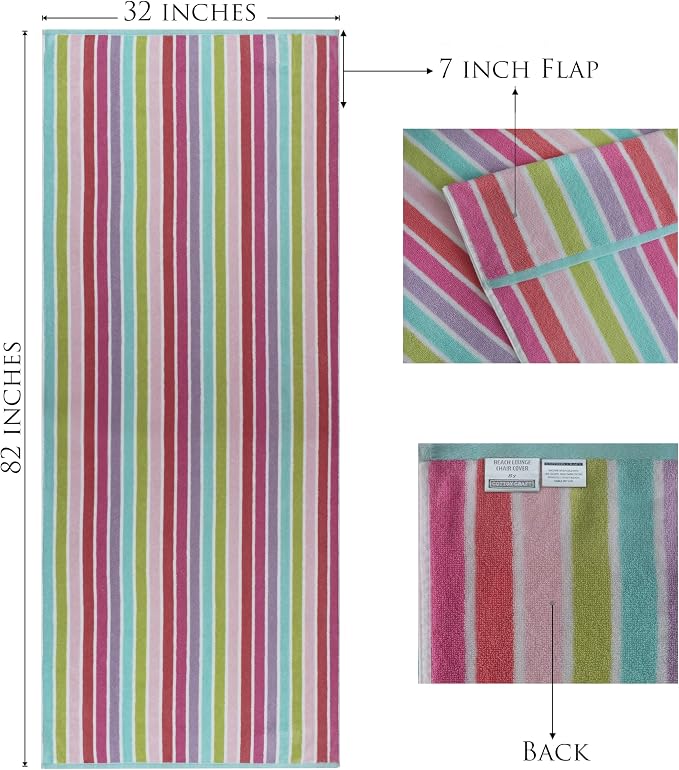 COTTON CRAFT Pool Lounge Chair Cover - Image 6