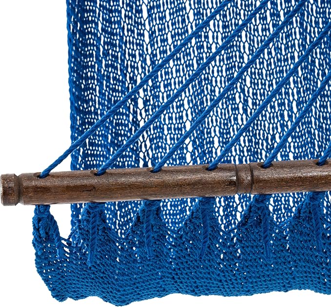 Lazy Daze Hammocks 10.5 FT Double 2 Person Caribbean Rope Hammock, Hand Woven - Image 7