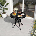30.31" Outdoor Patio Dining Table, Cast Aluminum Patio Table, Patio Bistro Table by PATIO-IN