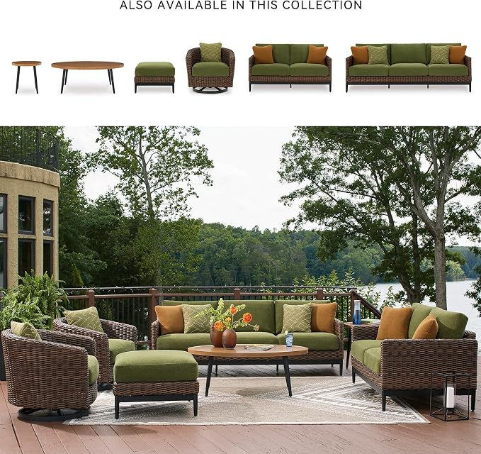 Signature Design by Ashley Horizon Hall Casual Outdoor Coffee Table - Image 5