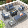 Patiorama 8 Piece Wicker Patio Furniture Set by Patiorama
