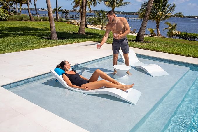 REZVANI Pool Lounge Chair Pillow. Lounger Headrest - Image 5