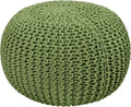 COTTON CRAFT Round Dori Pouf by COTTONCRAFT