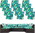 12 Pcs Stretch Patio Cushion Covers, Outdoor Couch Covers Replacement, Outdoor by BIETYONE