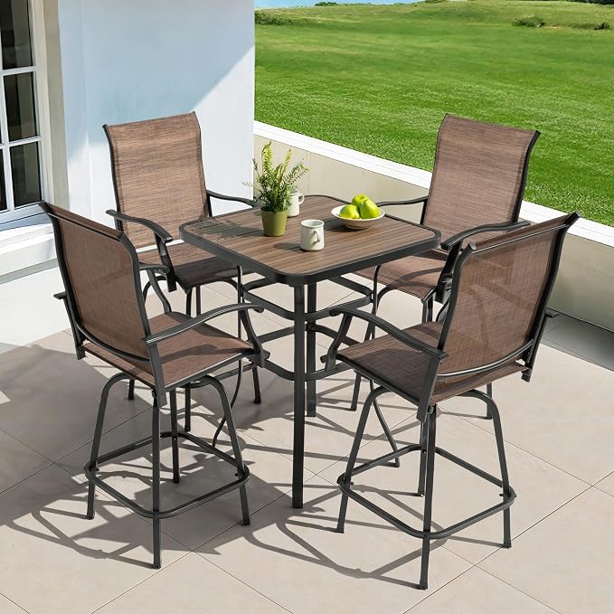 NUU GARDEN 5-Piece Outdoor Bar Set - Image 2