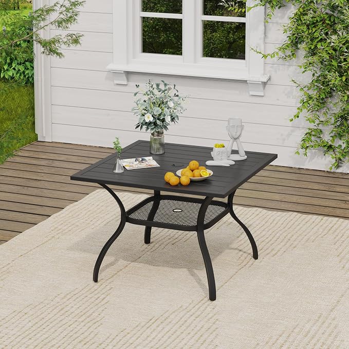 VICLLAX Outdoor Patio Dining Table - Image 4