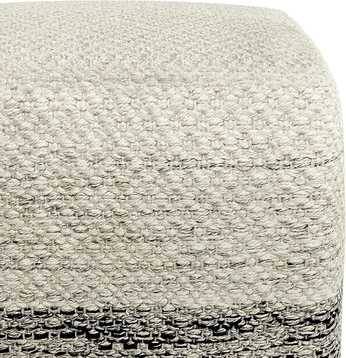 SIMPLIHOME Macie Square Pouf - Image 6