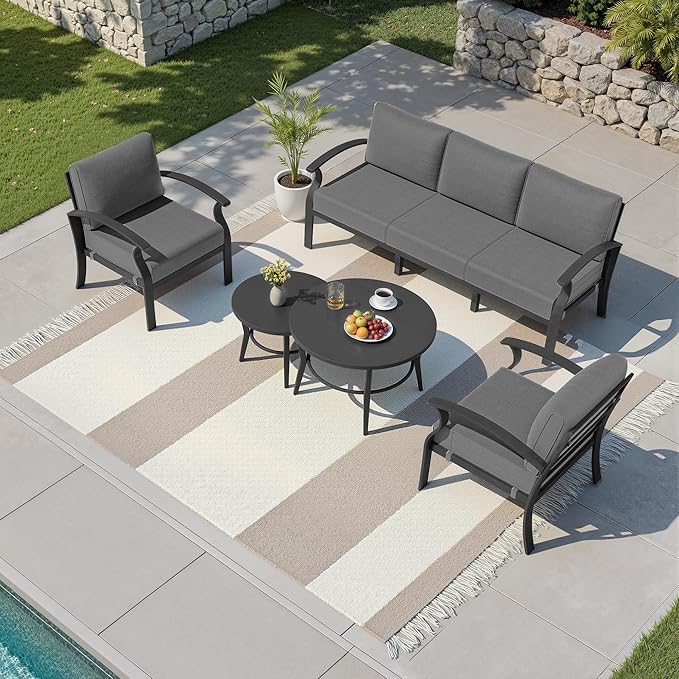Kullavik Aluminum Patio Furniture Set by KULLAVIK