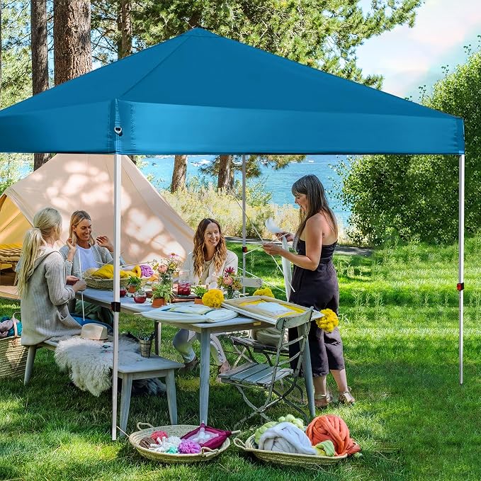 Pop Up Canopy 8X8 FT, Portable Sun Instant Shelter w/Backpack Bag, Waterproof - Image 7
