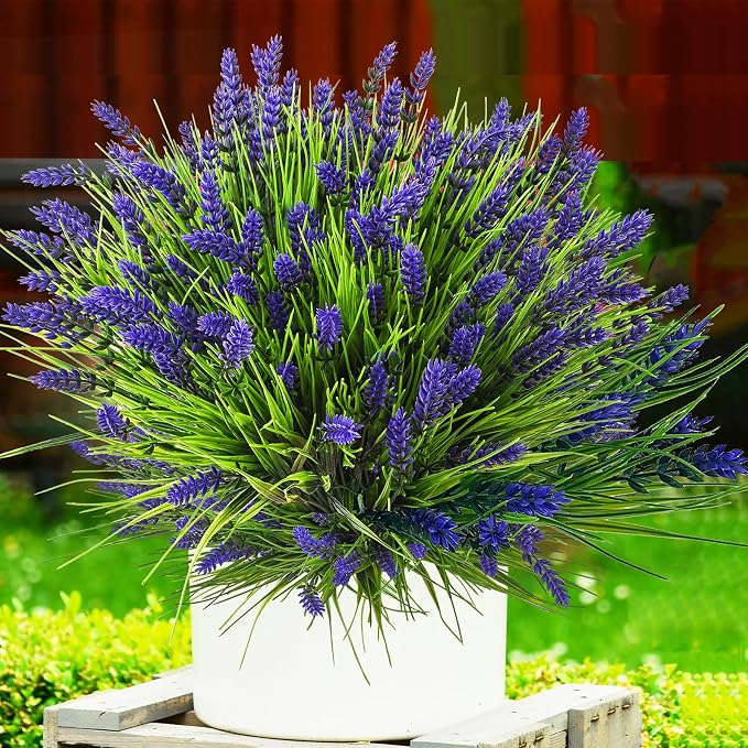 Artificial Plants Outdoor, Plastic Faux Plants - Image 9