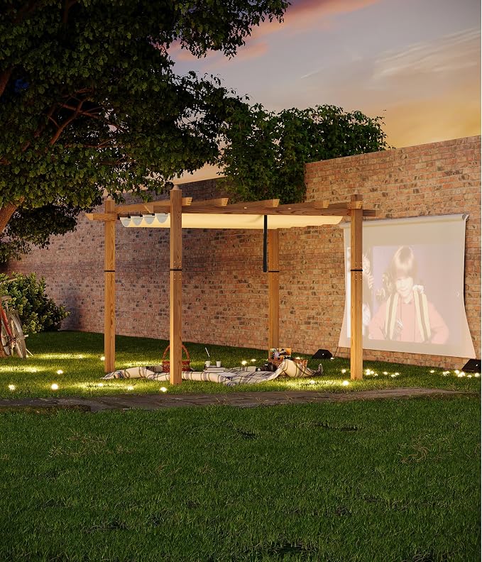 10 x 10 ft Aluminum Pergola - Image 3