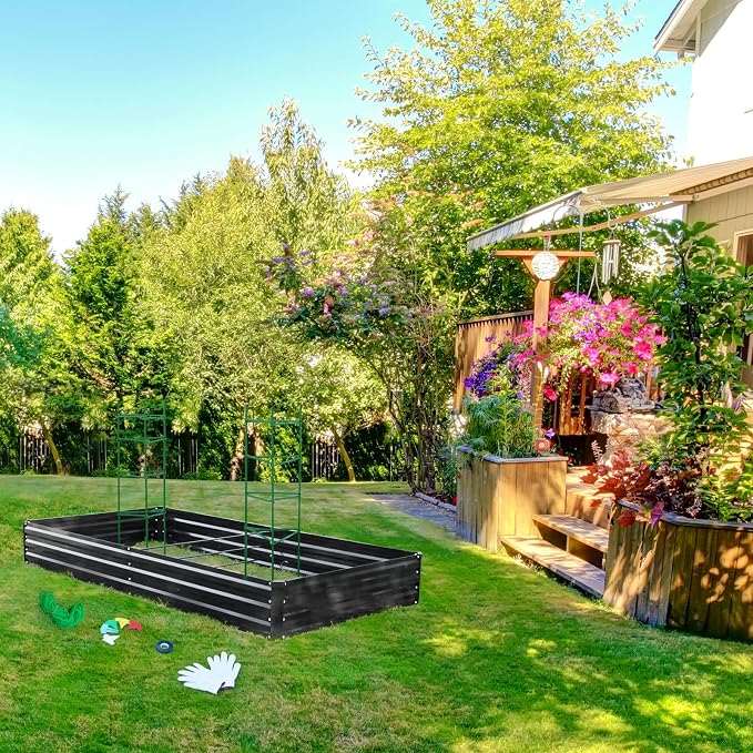 ONCEMORE Galvanized Raised Garden Bed - Image 6
