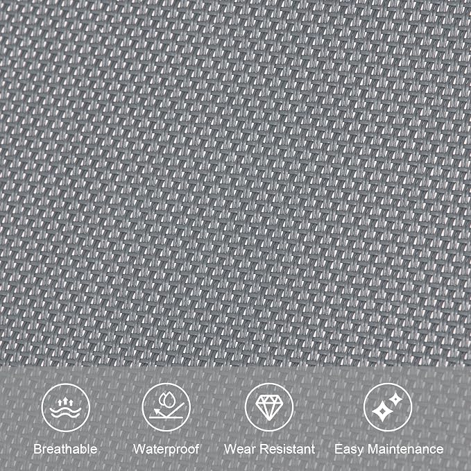 Outdoor Lounge Chair with Pillow, Chaise Lounge Chair - Image 7