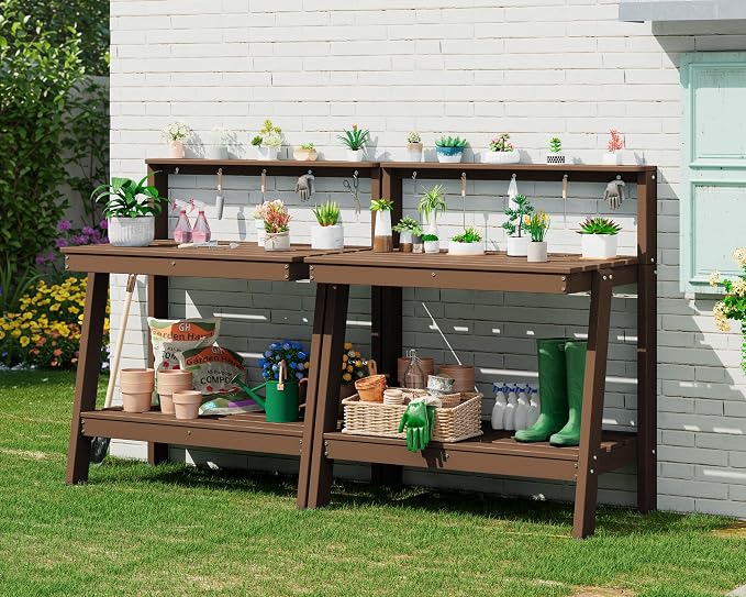 SERWALL Potting Bench Outdoor by SERWALL