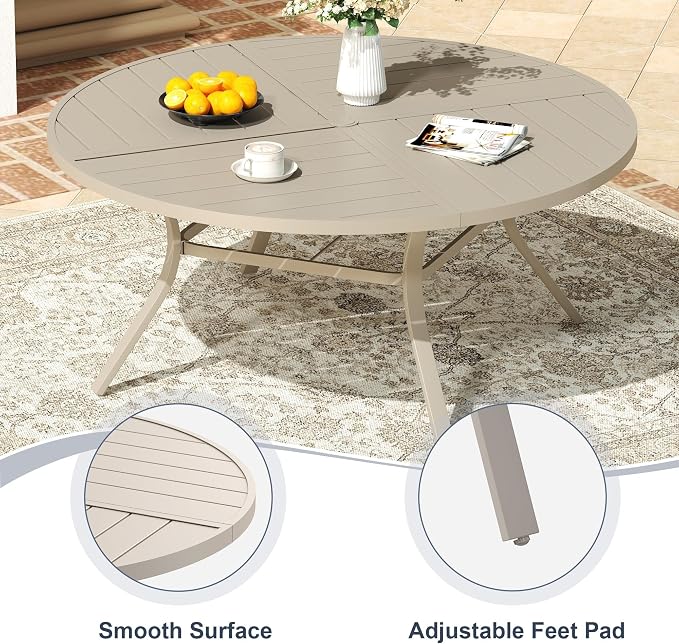 VICLLAX 11 Pieces Patio Outdoor Dining Set - Image 6