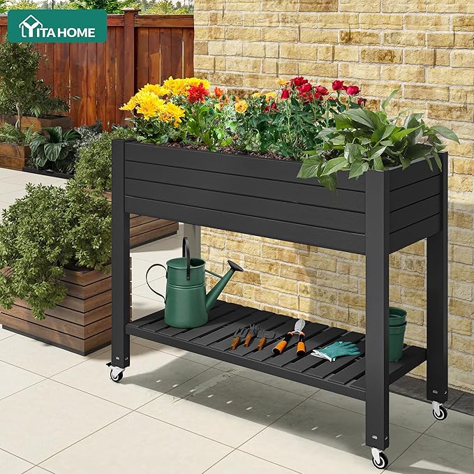YITAHOME 3.6x1.5x2.8 FT Elevated Garden Bed Kit - Image 2