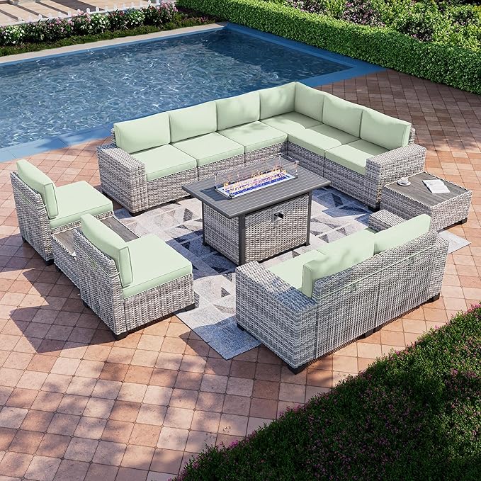 13-Piece Outdoor Patio Furniture Set by MuphyersPatioFurniture